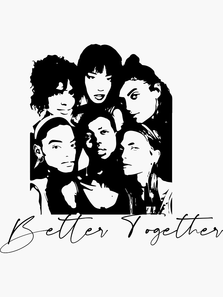 Better Together Cultural Diversity, Racial equality, Social Justice, Strong women, Black women, Women's Empowerment by culturedsis