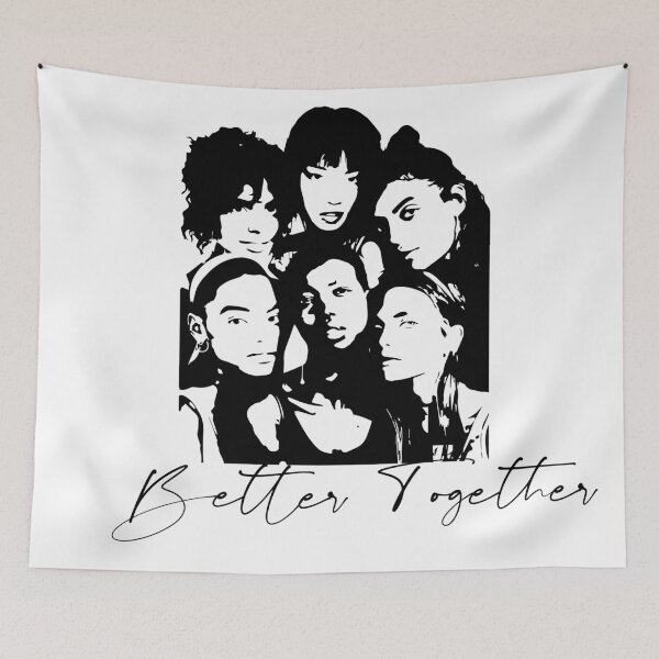 Item preview, Better Together Cultural Diversity, Racial equality, Social Justice, Strong women, Black women, Women's Empowerment designed and sold by culturedsis.
