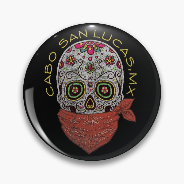 Item preview, Cabo San Lucas, Mexico  Souvenir Sugar Skull Design designed and sold by KoolMoDee.