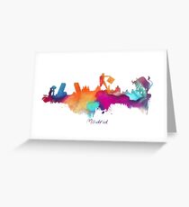 Madrid Greeting Card