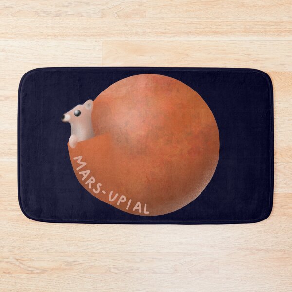 Item preview, Mars-upial designed and sold by The Curly Redhead.
