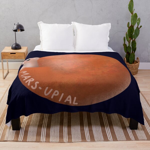 Item preview, Mars-upial designed and sold by The Curly Redhead.