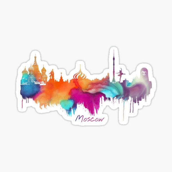 Moscow Sticker