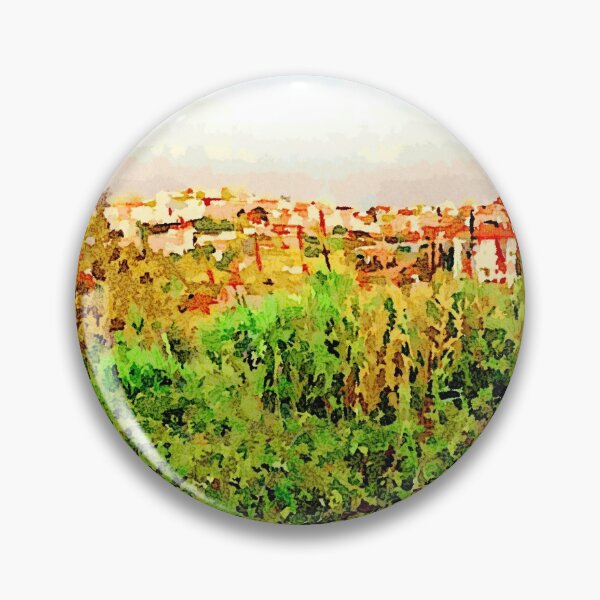 Item preview, Catanzaro: green and buildings designed and sold by Giuseppe Cocco.