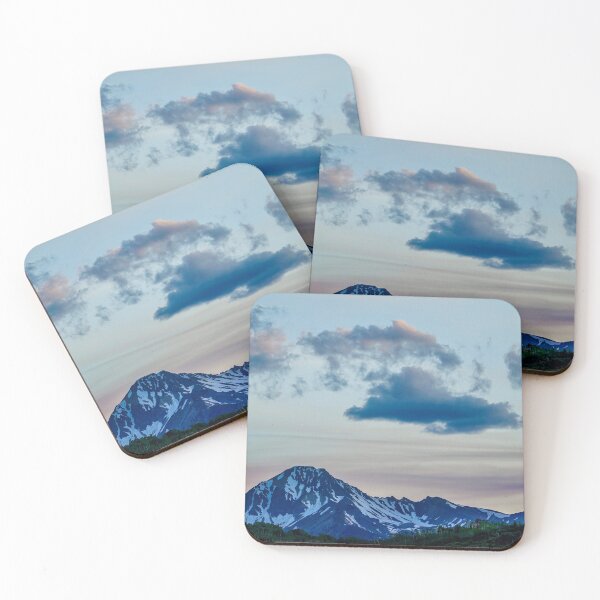Item preview, Snowmass Village mountain peak at sunset designed and sold by Audrey Krüger.