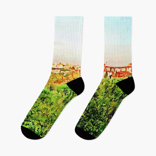 Item preview, Catanzaro: green and buildings designed and sold by Giuseppe Cocco.