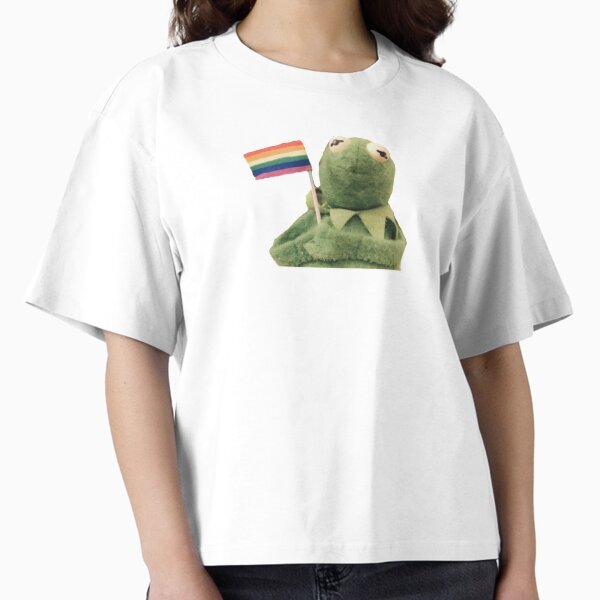 Item preview, pride flag kermit designed and sold by PascalesStuff.