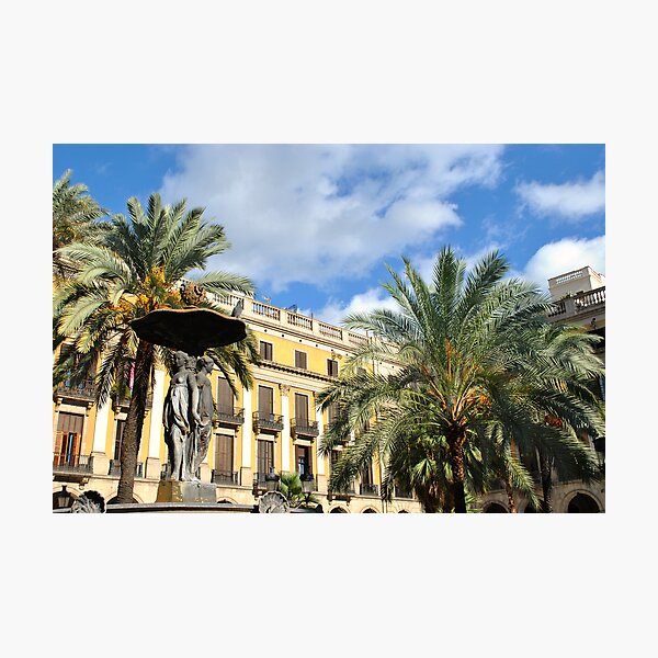 Plaza Real Photographic Print