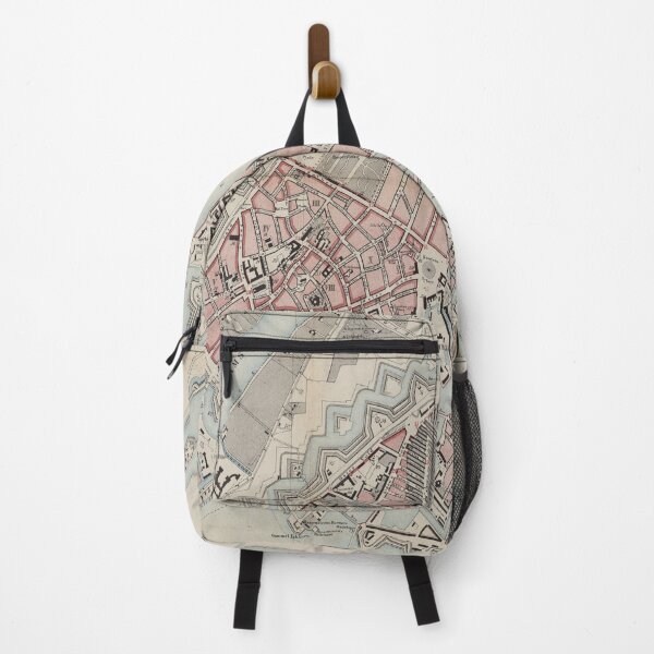 Item preview, Vintage Map of Copenhagen Denmark (1860) designed and sold by BravuraMedia.