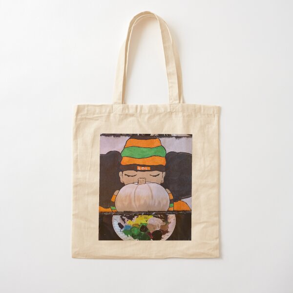 Ooh! Pretty Pumpkin Cotton Tote Bag