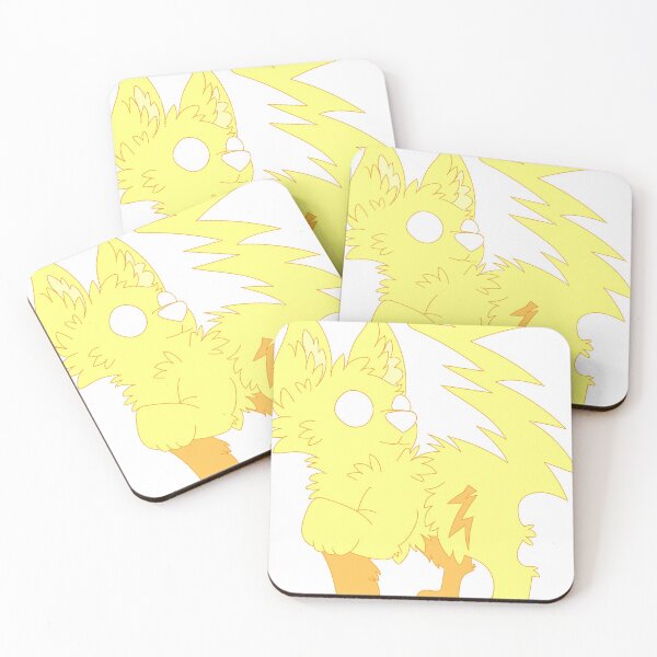 Item preview, Electric Fox Elemental designed and sold by AnnaValdezArt.