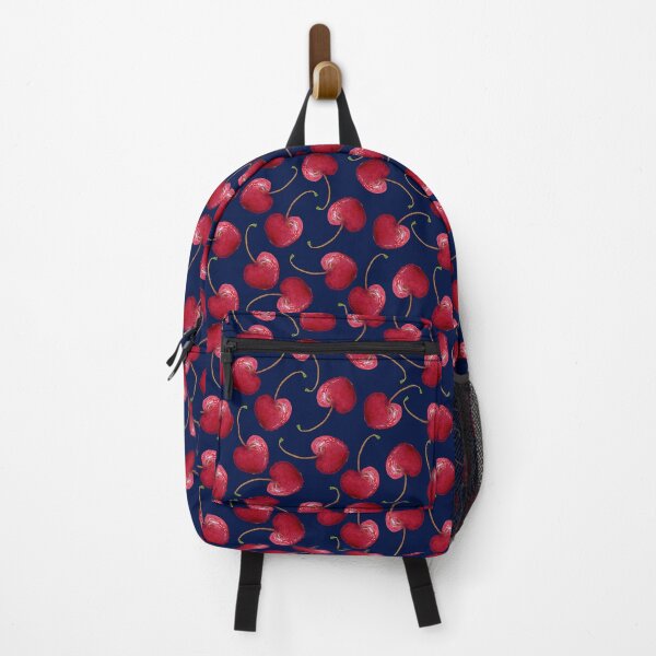 Item preview, Watercolor Cherries On Navy Blue designed and sold by TheSwimmingOwl.