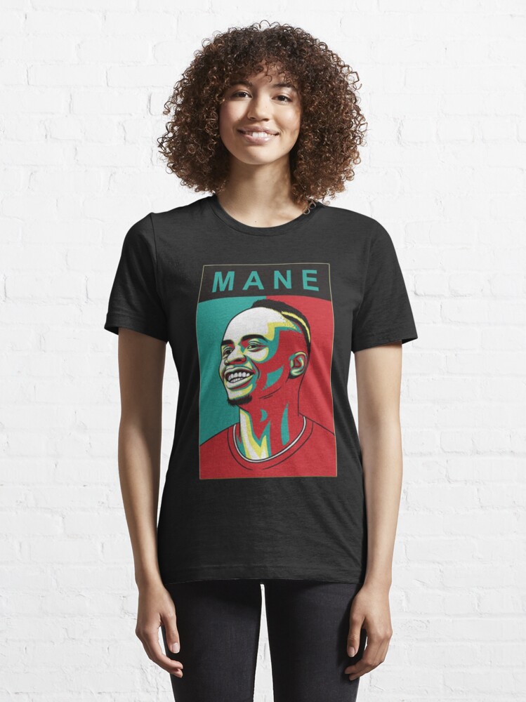 Senegal and Liverpool FC Sadio Mane T-Shirt for Men and Women, Sadio Mane LFC Shirt, Vintage Liverpool FC Soccer - Football Fans Shirt" Essential T-Shirt for by MunimAli
