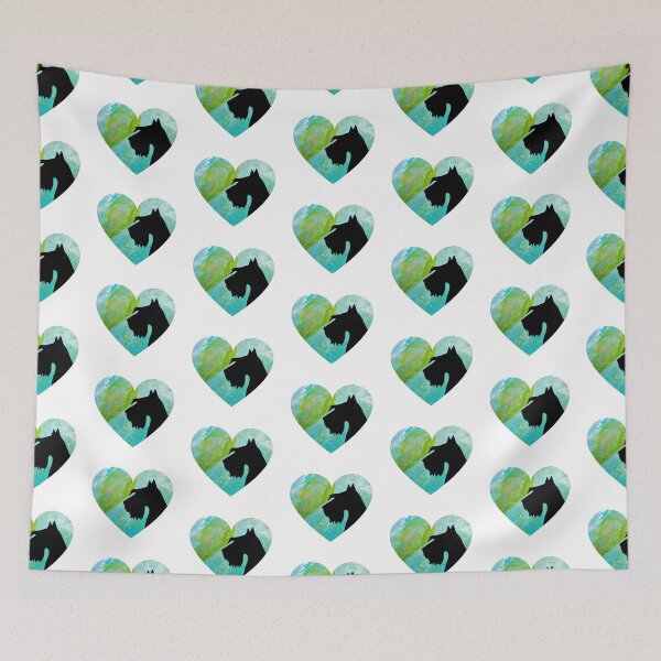 Item preview, Schnauzer Heart designed and sold by PaintedbyCarol.