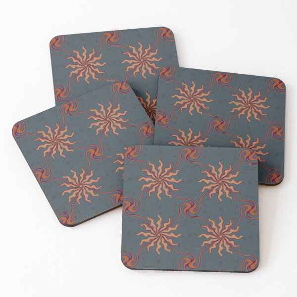 Item preview, Desert Sun in Dark Teal designed and sold by Lucas Brinkman.