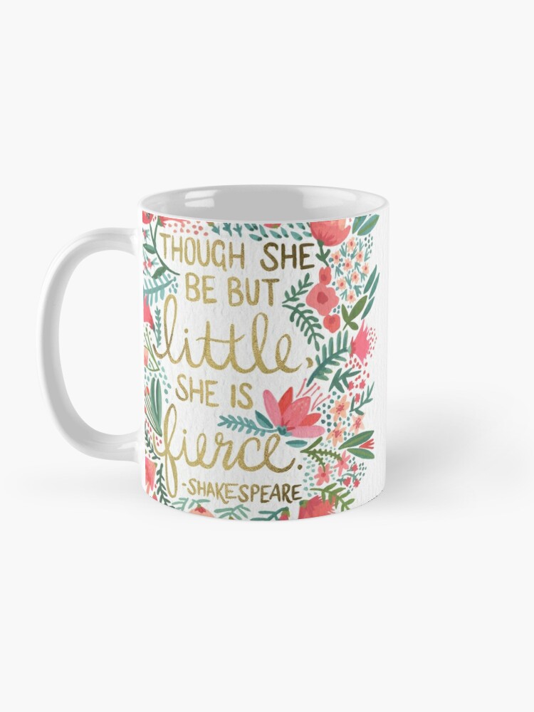 Little & Fierce Travel Coffee Mug for Sale by Cat Coquillette