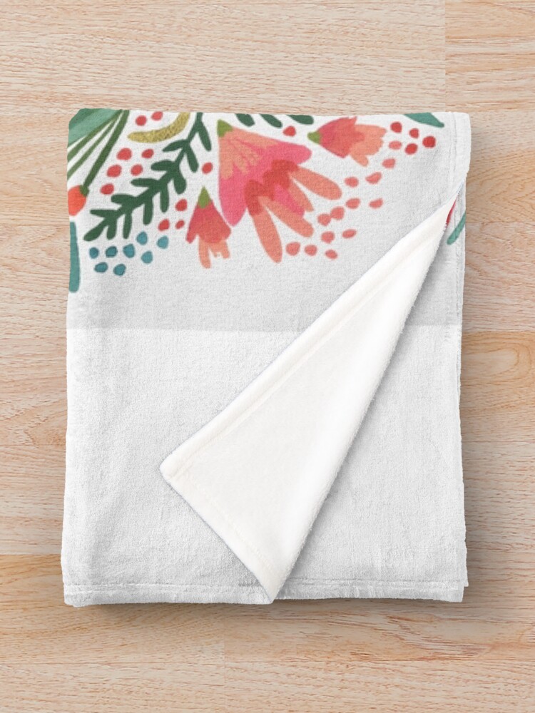Alternate view of Little & Fierce Throw Blanket