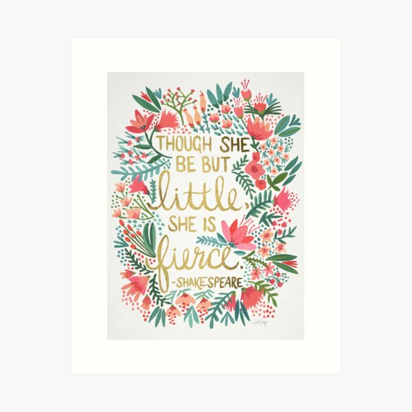 Item preview, Little & Fierce designed and sold by Cat Coquillette.