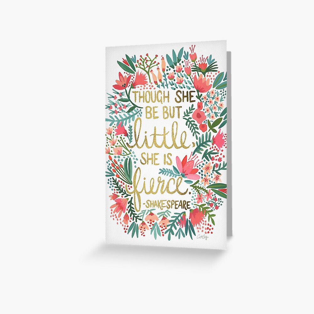 Item preview, Greeting Card designed and sold by catcoq.