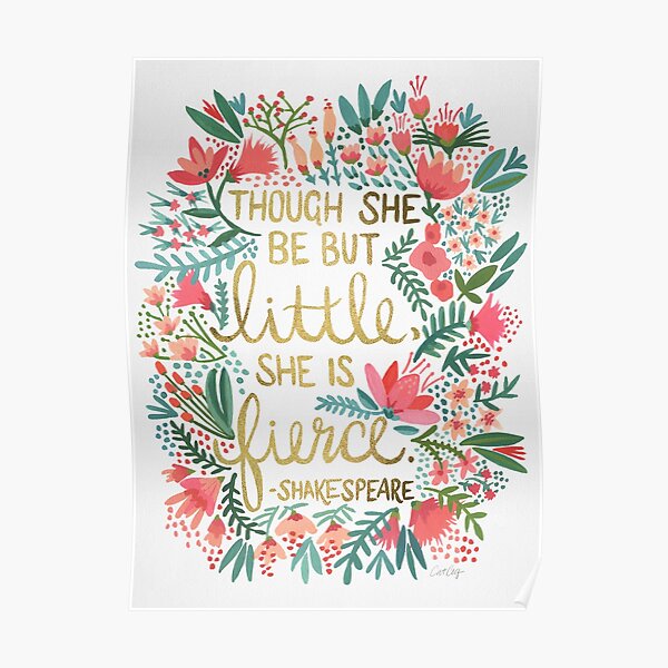 Little & Fierce Poster