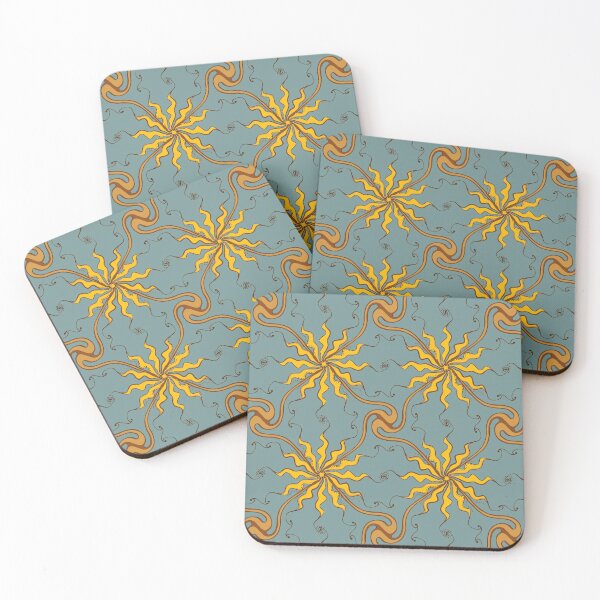 Item preview, Desert Sun in Teal designed and sold by Lucas Brinkman.