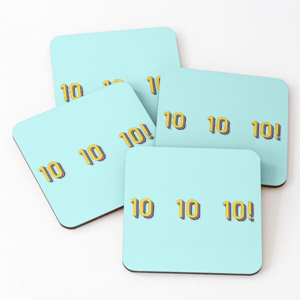 Item preview, 10 10 10! - Light Blue designed and sold by Nina-Nocks.