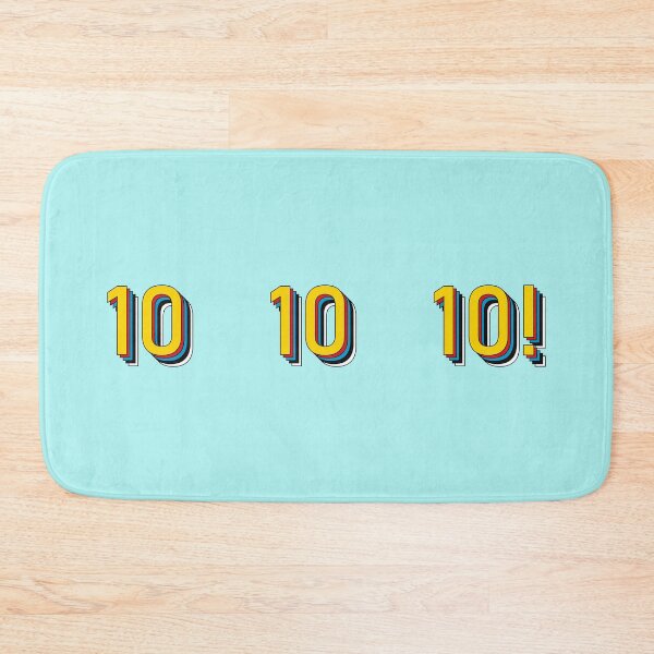 Item preview, 10 10 10! - Light Blue designed and sold by Nina-Nocks.