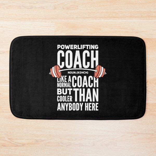 Item preview, Powerlifting Coach Definition For Gym Buddys design designed and sold by AYDreamers.