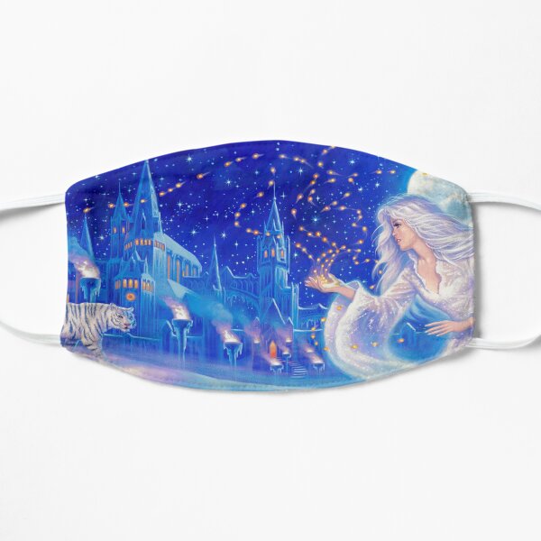 Dreams of Fireflies Flat Mask