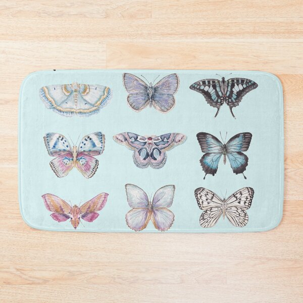 Item preview, Watercolor Butterfly and Moths Illustration Nature designed and sold by wanderinglaur.