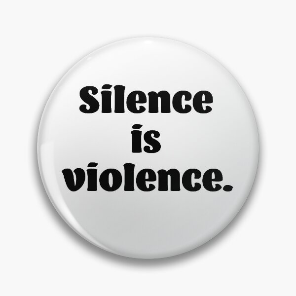 Item preview, silence is violence  designed and sold by sofiahellerr.