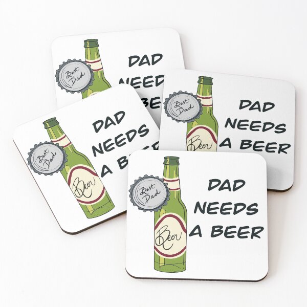 Item preview, Best Dad, Dad Needs a Beer  designed and sold by herzart.