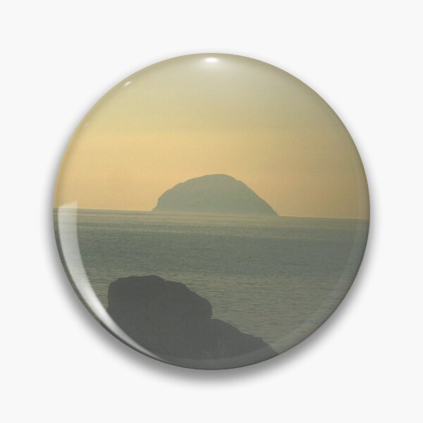 Item preview, Seascape Dusk Ailsa Craig Ayrshire Coast Scotland designed and sold by Stravaigin.