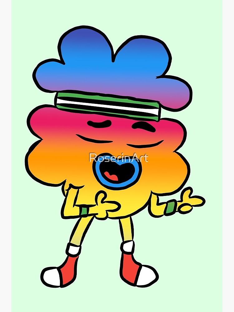 Gumball from The Amazing World of Gumball™ Ocho's Uncle Song Art Print for  Sale by sketchNkustom