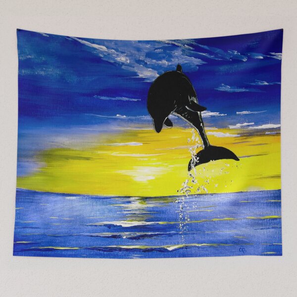 Item preview, Good Morning Dolphin designed and sold by PaintedbyCarol.