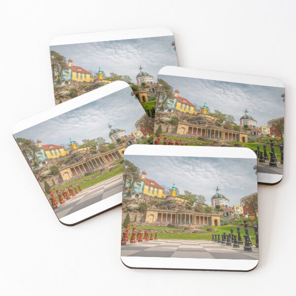 Item preview, Chess  on Cheeseboard and beautiful Portmeirion Village,Wales. designed and sold by Faramira11.