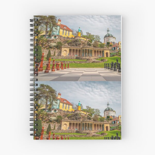 Item preview, Chess  on Cheeseboard and beautiful Portmeirion Village,Wales. designed and sold by Faramira11.