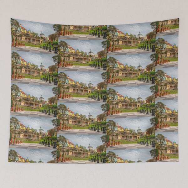 Item preview, Chess  on Cheeseboard and beautiful Portmeirion Village,Wales. designed and sold by Faramira11.