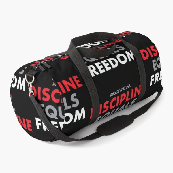 "Discipline Equals Freedom" Jocko Willink Duffle Bag