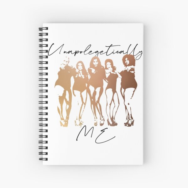 Unapolegetically Me Self Love, Body Positivity, Gender Equality, Strong women, Black woman, Women Empowerment, Cultural Spiral Notebook