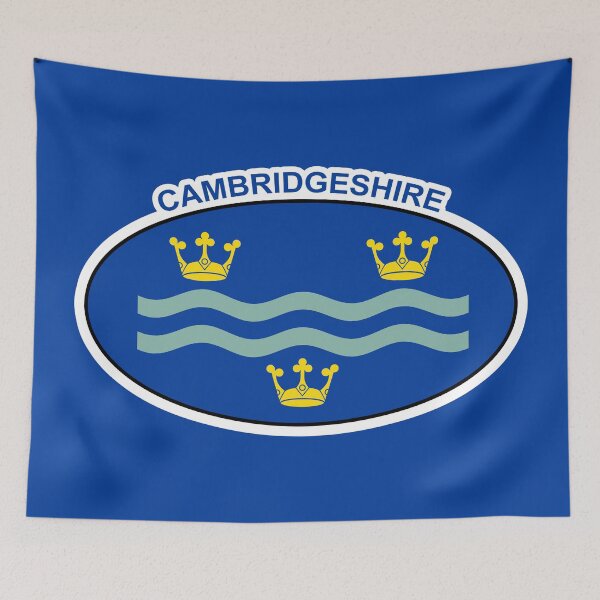 Item preview, Cambridgeshire Flag Gifts, Stickers & Products (GF) designed and sold by mpodger.