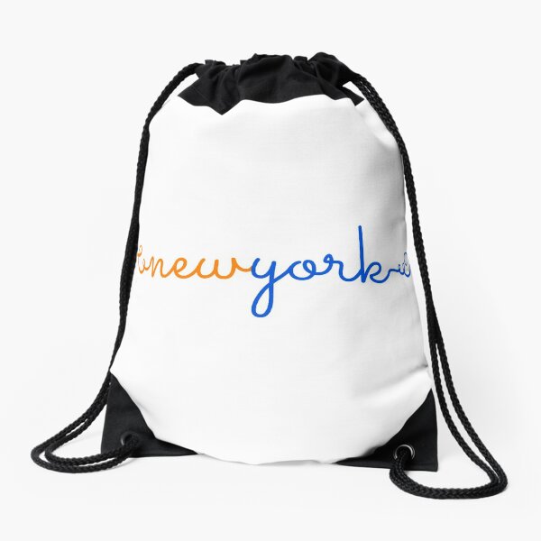 new york Drawstring Bag