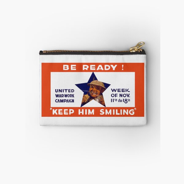 Item preview, Be Ready! Keep Him Smiling -- WWI designed and sold by warishellstore.