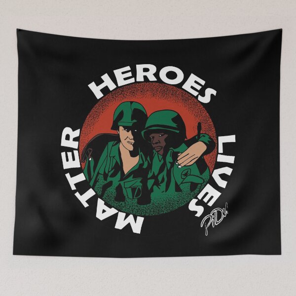 Item preview, Heroes Lives Matter designed and sold by Piotr Dulski.