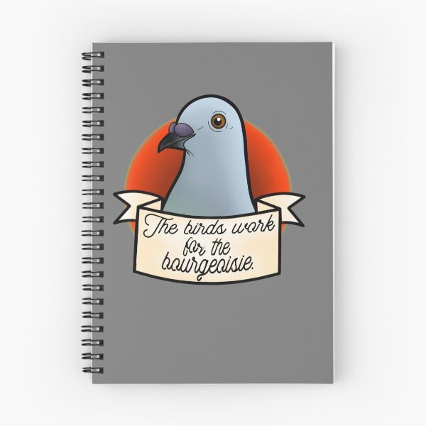 Item preview, Los pájaros trabajan para la burguesía. designed and sold by Zoe Bledsoe.