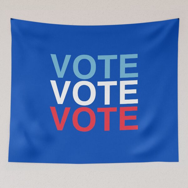 Item preview, Vote Vote Vote Red White Blue Voting designed and sold by JustLivinLife.