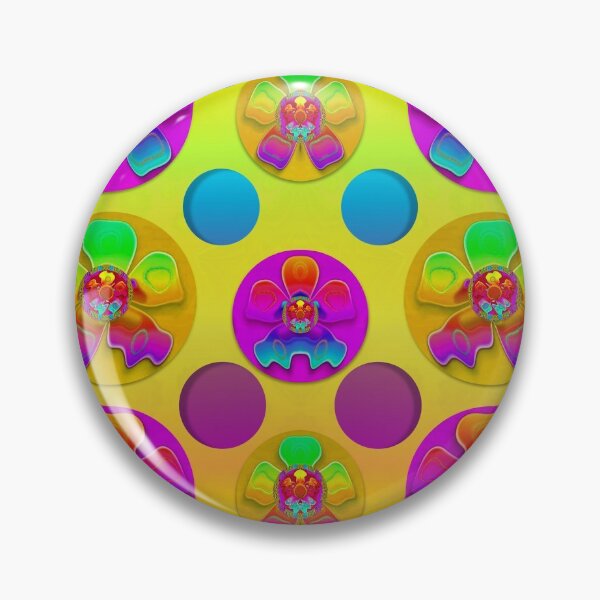 Item preview, Power flowers in festive flower power festival pop art designed and sold by Pepita Selles.
