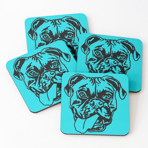 Item preview, Boxer Dog Line Art designed and sold by designsbykeegan.