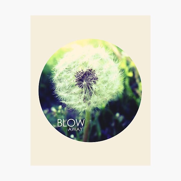 Blow Away Photographic Print