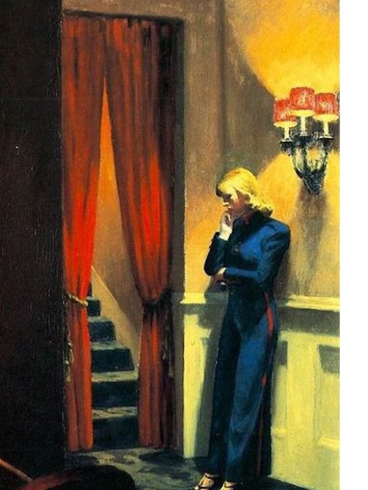 Thumbnail 4 of 4, iPhone Case, NEW YORK MOVIE - EDWARD HOPPER designed and sold by arthistoryfever.